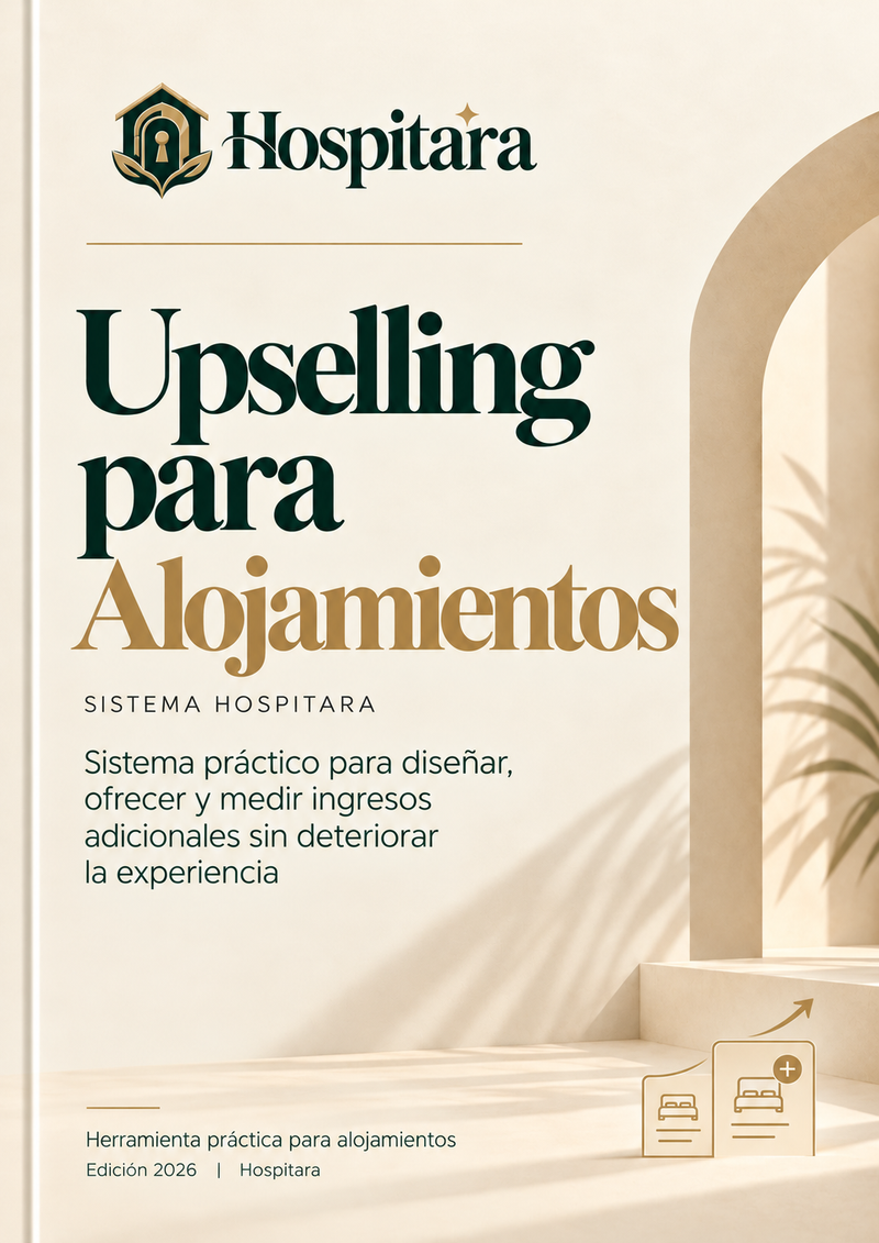 Upselling para Alojamientos — Sistema Hospitara